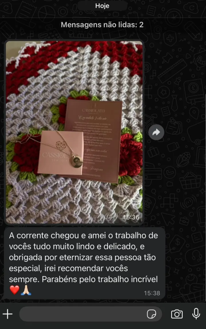 Mensagem de cliente 2