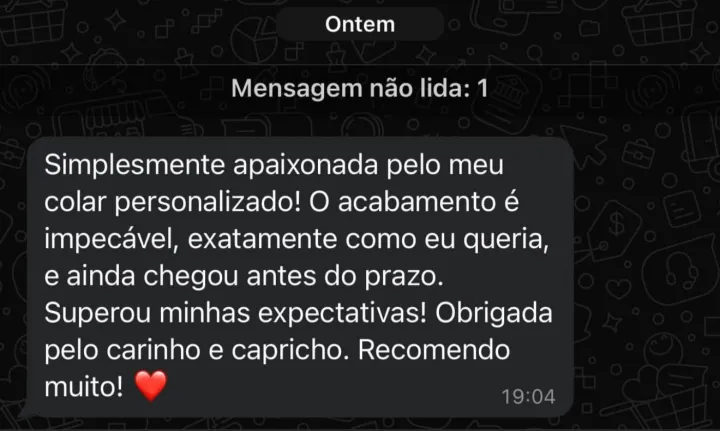 Mensagem de cliente 4